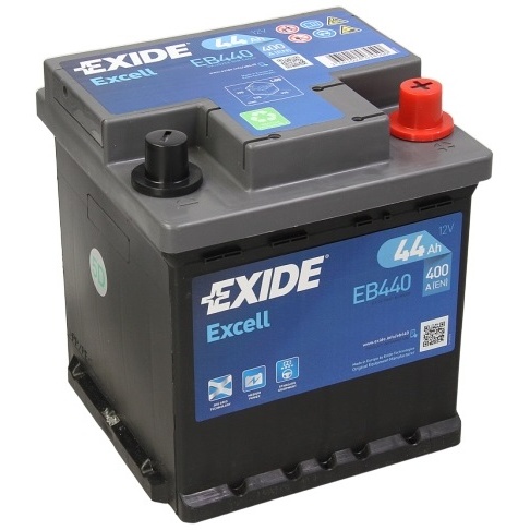 Baterie Exide Excell 44Ah 400A 12V EB440